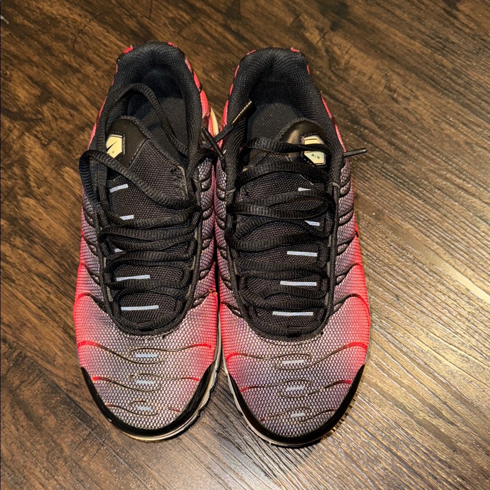 Nike Red and Black Athletic Shoes